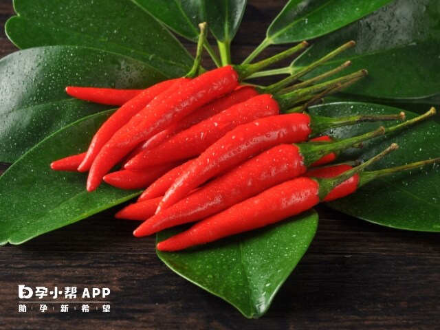 吃辣椒會影響胚胎著床