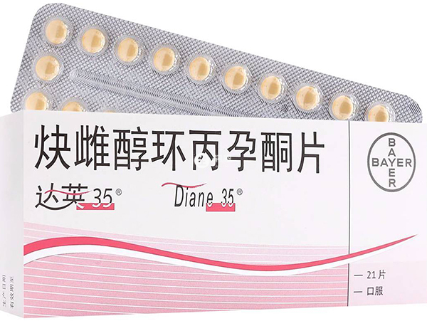 炔雌醇環丙孕酮片可以改善面板