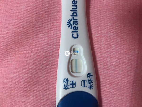 可麗藍一條線表示沒懷孕
