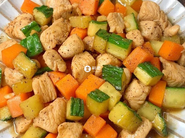 黃瓜胡蘿蔔拌雞胸肉