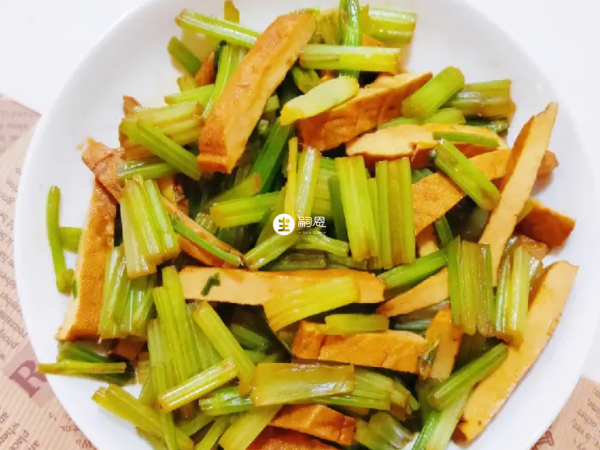 芹菜炒香乾