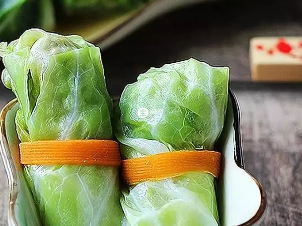 翡翠头菜卷
