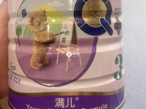 安滿滿兒添加了益生元