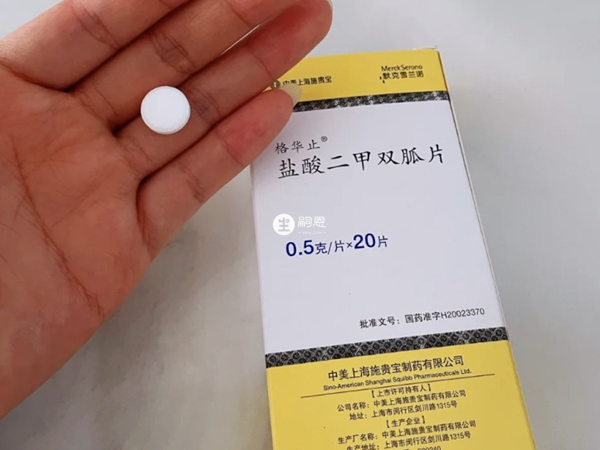 多囊吃二甲雙胍是每天一片