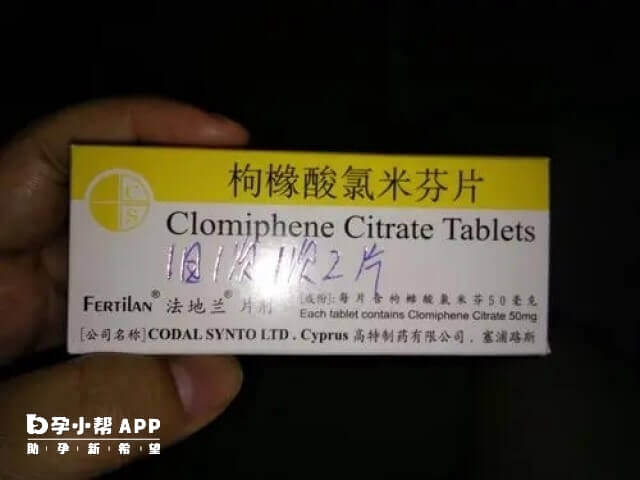 沒處方單無法購買促排卵藥物克羅米芬